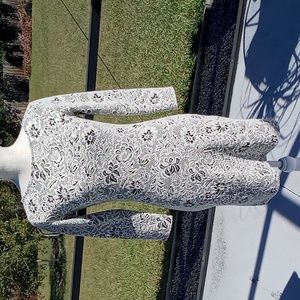 Xhilaration Women's Long Sleeve Stretchy Floral Dress Size Small